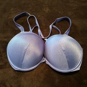 Victoria’s Secret Bombshell Bikini Top Blue 34dd